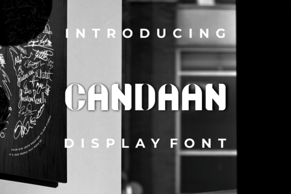 Candaan: The Bold Typography Font That Demands Attention
