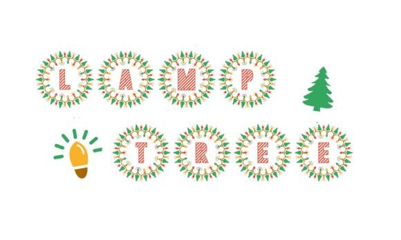 Lamptree: A Festive and Versatile Decorative Font for Your Holiday Projects