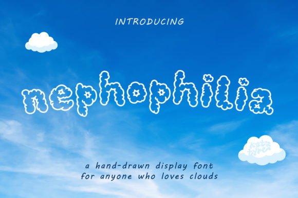 Nephophilia: The Cloud-Loving Font That Adds Charm to Your Designs