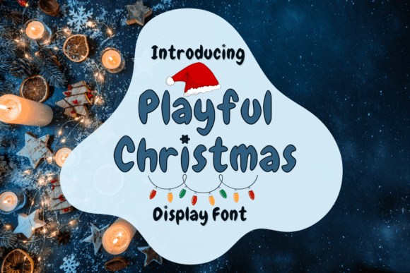 Playful Christmas: A Whimsical Font for Festive Designs