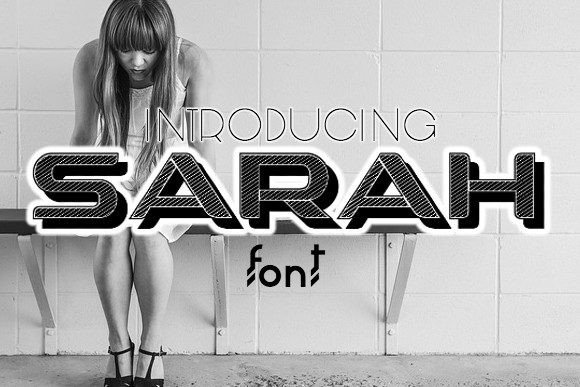 Sarah: A Stylish Display Font for Creative Projects