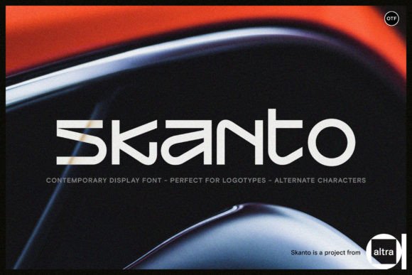 Skanto: A Versatile Display Font for Modern Design Workflows