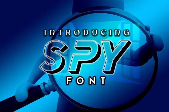 SPY: The Bold Display Font That Demands Attention