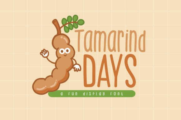 Tamarind Days: A Playful Font for Creative Workflows