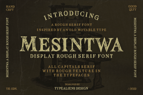 Understanding Mesintwa: A Stylish Twist on Classic Typography