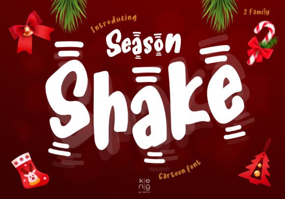 Unlocking Creativity with the Bold and Playful Season Shake Font