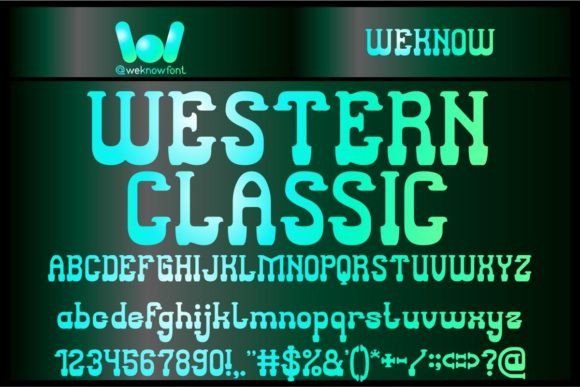 Western Classic: A Retro Western Font for Impactful Design